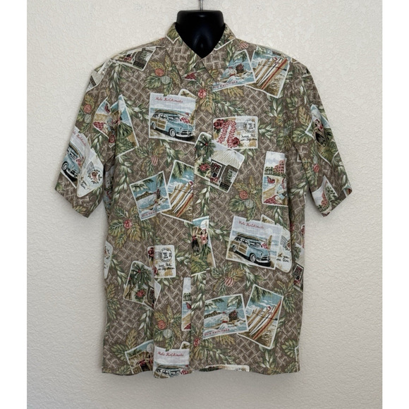 Reyn Spooner 2014 Mele Kalikimaka Limited Issue Shirt XXL Christmas Hawaii Aloha - Picture 3 of 14